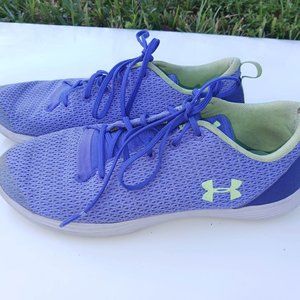 Under Armour Girls Street Precision Size 6.5Y  Purple Running Shoes